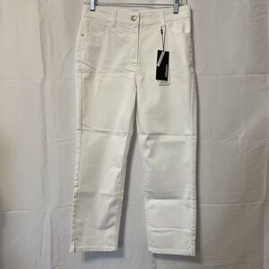 Olsen Ankle Cropped Jeans White Women’s Medium